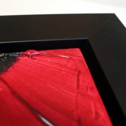 Example of a deep box canvas frame with recess