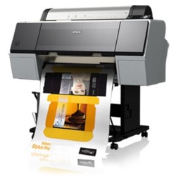 Photo of our large format professional printer