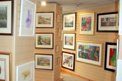 Photo of inside the gallery