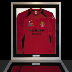 Sports shirt framed