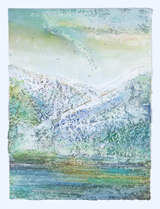 Landscape artwork by Janet Rogers.