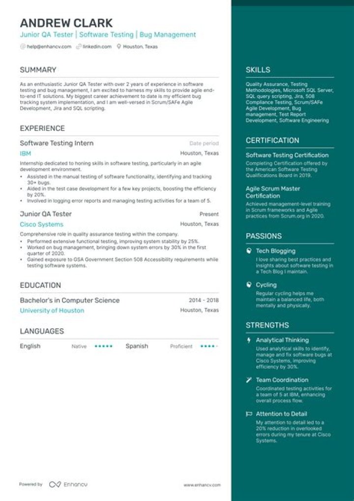 How to Create an Impressive QA Tester Resume: Tips, Examples, and Best Practices